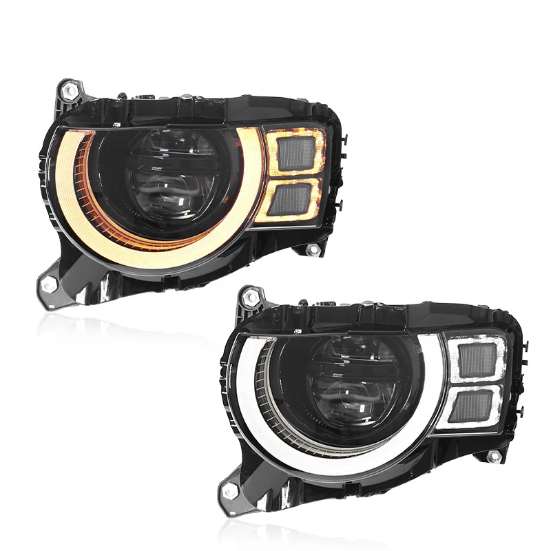 Car Headlights For Land Rover Defender 2020-2025 White yellow laser LED Headlamp Assembly Upgrade Projector Lens Accessories Kit
Car Headlights For Land Rover Defender 2020-2025 White yellow laser LED Headlamp Assembly Upgrade Projector Lens Accessories Kit