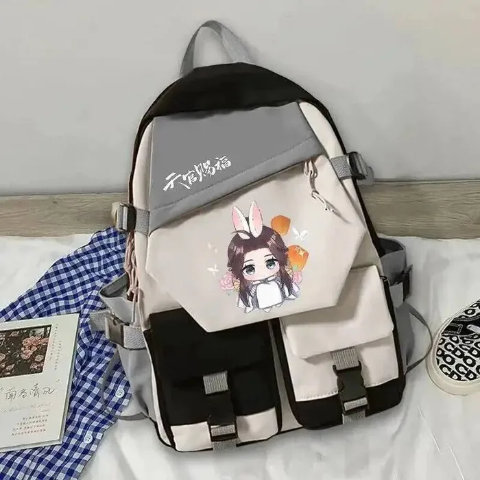 Heaven Officials Blessing Студенческие подростковые школьные сумки Рюкзаки Mochilas большой вместимости для подарка Аниме ИГРА
Heaven Officials Blessing Студенческие подростковые школьные сумки Рюкзаки Mochilas большой вместимости для подарка Аниме ИГРА