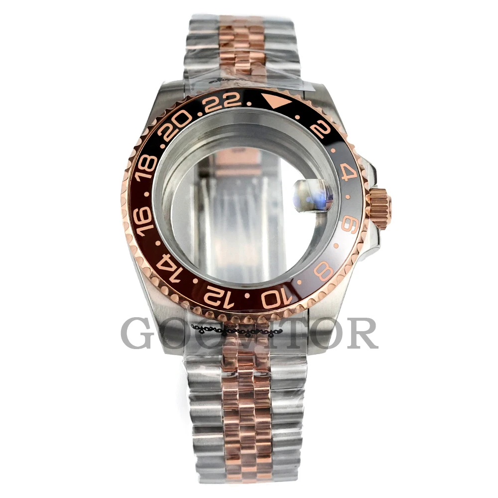 Watch Case 40mm Stainless Steel Fit Seiko NH34 NH35 NH36 NH38 Movement SUB GMT YACHT-MASTER Case Waterproof Jubilee Bracelet
Watch Case 40mm Stainless Steel Fit Seiko NH34 NH35 NH36 NH38 Movement SUB GMT YACHT-MASTER Case Waterproof Jubilee Bracelet