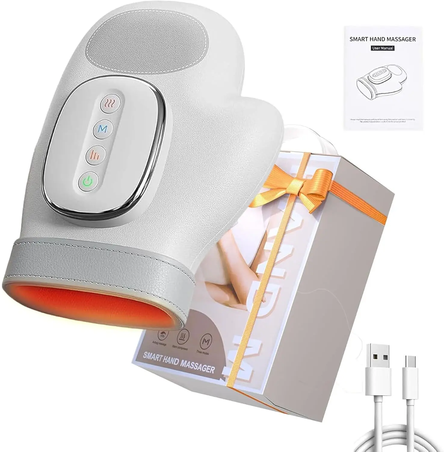 Hand Massager with Heat and Compression, 3-in-1 for Arthritis and Carpal Tunnel Relief, 5 Intensity Levels, 3 Heat Settings, Gift for Men Women Office Workers Seniors
Hand Massager with Heat and Compression, 3-in-1 for Arthritis and Carpal Tunnel Relief, 5 Intensity Levels, 3 Heat Settings, Gift for Men Women Office Workers Seniors