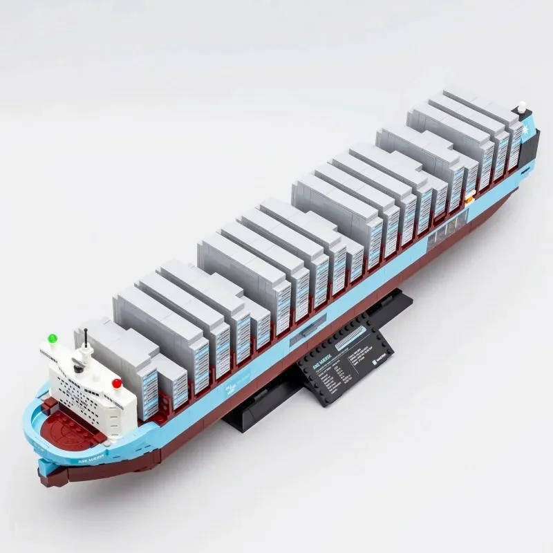 2026 New Dual-Fuel Container Vessel Building Blocks Ship Boat Assembly Model Home Decoration Festival Birthday Gifts 40955
2026 New Dual-Fuel Container Vessel Building Blocks Ship Boat Assembly Model Home Decoration Festival Birthday Gifts 40955