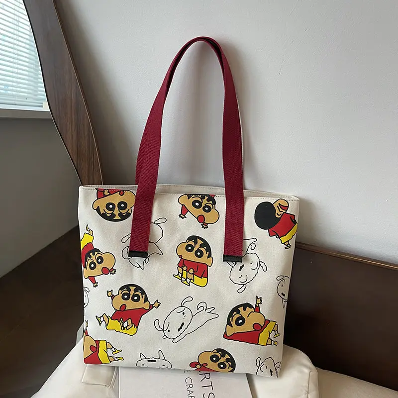 Холщовая Сумка Crayon Shin Chan, вместительная сумка, мультяшное аниме, модная сумка-тоут через плечо Crayon Shin-chan
Холщовая Сумка Crayon Shin Chan, вместительная сумка, мультяшное аниме, модная сумка-тоут через плечо Crayon Shin-chan