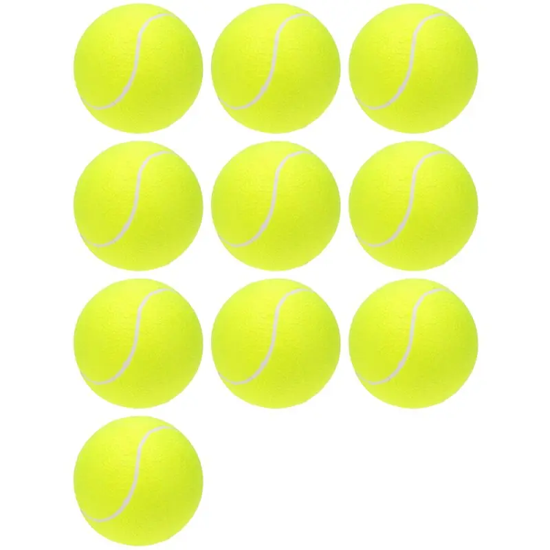L71A 10Pcs 9.5 Inch Oversize Giant Tennis Ball For Children Adult Pet Fun
L71A 10Pcs 9.5 Inch Oversize Giant Tennis Ball For Children Adult Pet Fun