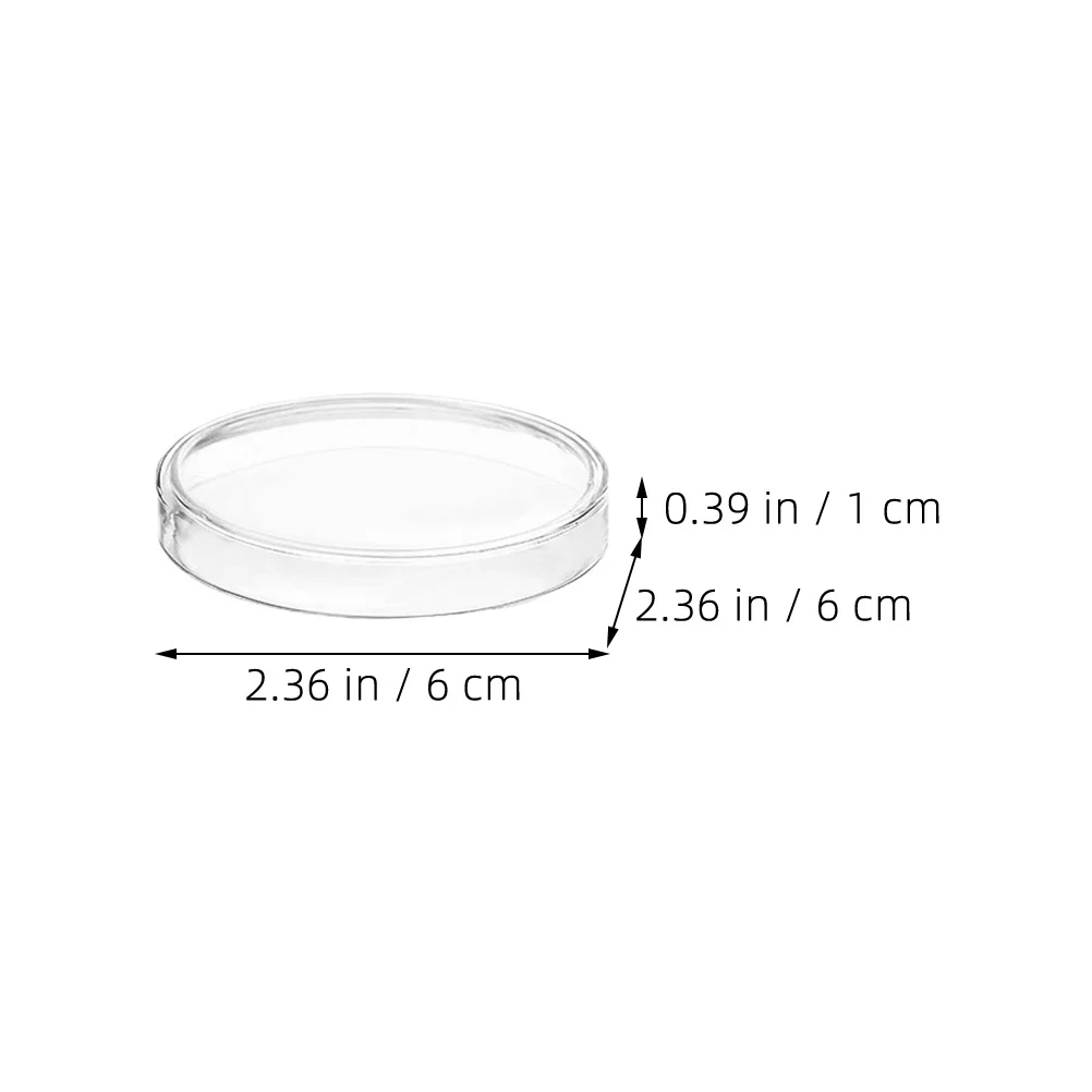 20Pcs Clear Petri Dishes Smooth Surface Lid Protection for School Lab Research Petri Dish Culture Dish Agar Plates
20Pcs Clear Petri Dishes Smooth Surface Lid Protection for School Lab Research Petri Dish Culture Dish Agar Plates