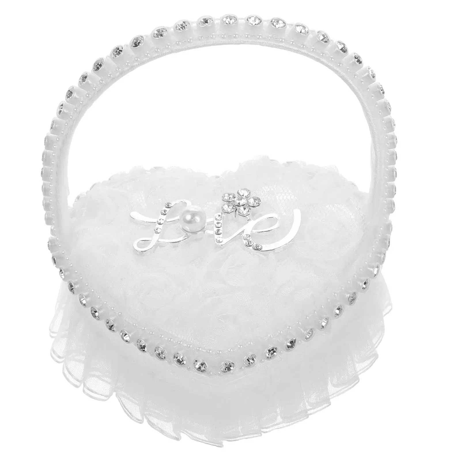 Heart Shaped Ring Pillow for Wedding Mini Proposal Pillows Cushion Elegant Design Lightweight Valentine Engagement Holder
Heart Shaped Ring Pillow for Wedding Mini Proposal Pillows Cushion Elegant Design Lightweight Valentine Engagement Holder