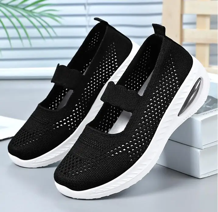 Women's Casual Sports Shoes Outdoor Versatile Summer New Comfortable Breathable Mom Shoes Slip-On Casual Footwear
Women's Casual Sports Shoes Outdoor Versatile Summer New Comfortable Breathable Mom Shoes Slip-On Casual Footwear