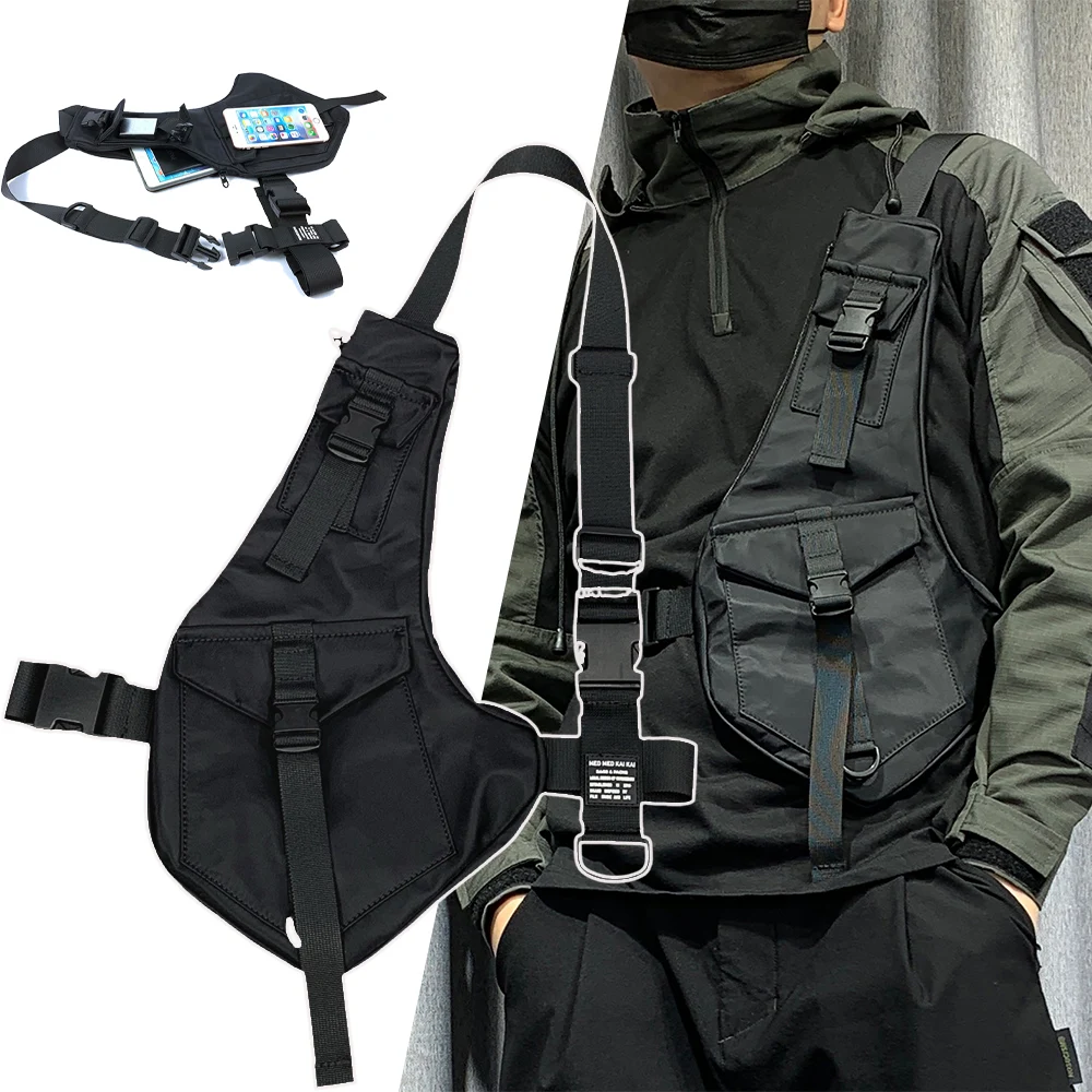 Tactical Chest Bag Airsoft Multi-Function Messenger Pouch Outdoor Men's Underarm Invisible Packet for Running Hiking Cycling
Tactical Chest Bag Airsoft Multi-Function Messenger Pouch Outdoor Men's Underarm Invisible Packet for Running Hiking Cycling