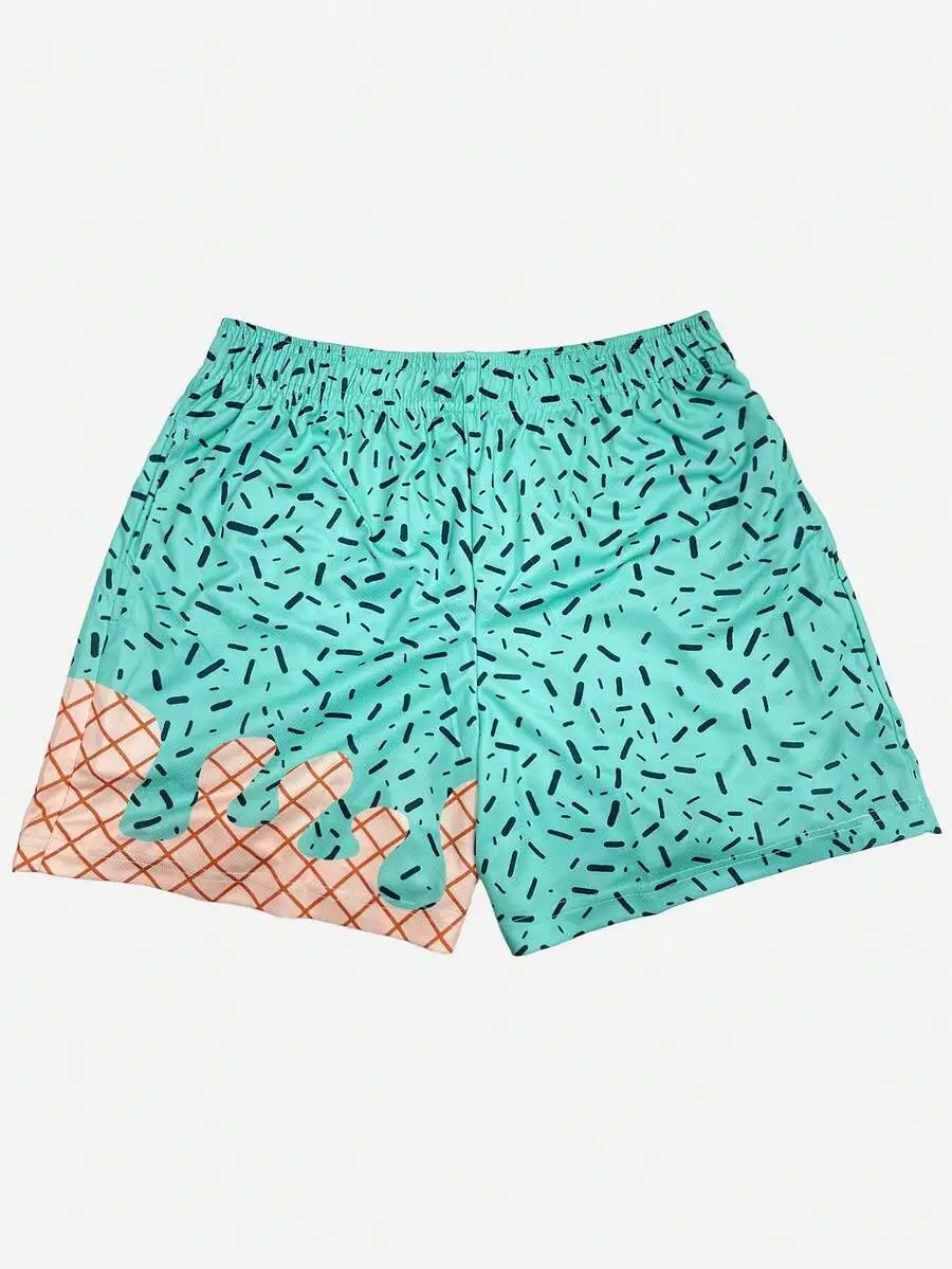 Mens Quick Dry Athletic Shorts Lightweight Gym Running Casual Summer Ice Cream Print Elastic Waist
Mens Quick Dry Athletic Shorts Lightweight Gym Running Casual Summer Ice Cream Print Elastic Waist