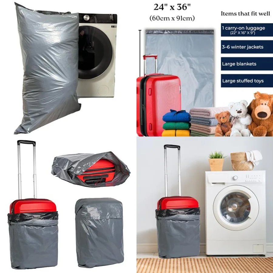 Large Shipping Bags 24 x 36 Jumbo Poly Mailers for clothes Strong Thick Mailing Bags with Self Adhesive Self Sealing Shipping E
Large Shipping Bags 24 x 36 Jumbo Poly Mailers for clothes Strong Thick Mailing Bags with Self Adhesive Self Sealing Shipping E