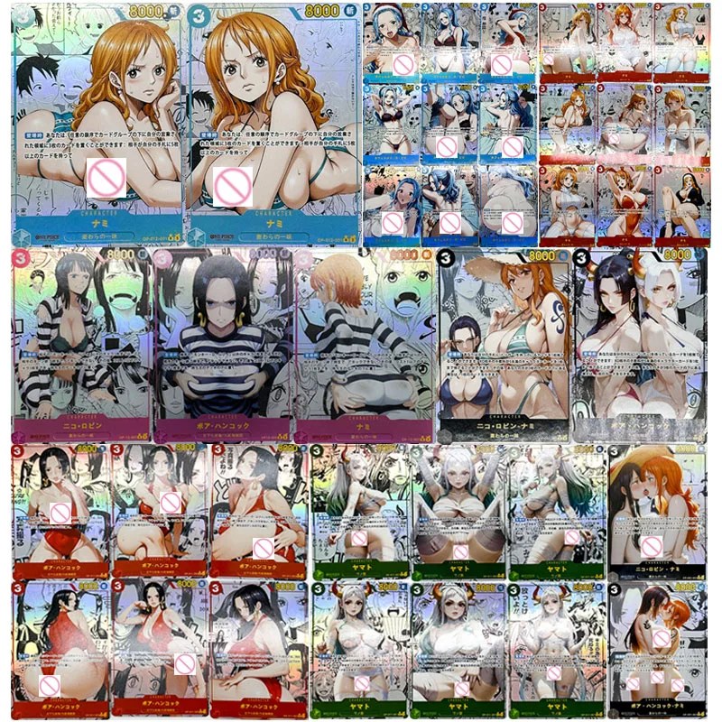 Аниме ONE PIECE Hancock Nami Yamato Robin Vivi Diy флэш-карты коллекционные карты подарок на Рождество и день рождения детские игрушки
Аниме ONE PIECE Hancock Nami Yamato Robin Vivi Diy флэш-карты коллекционные карты подарок на Рождество и день рождения детские игрушки