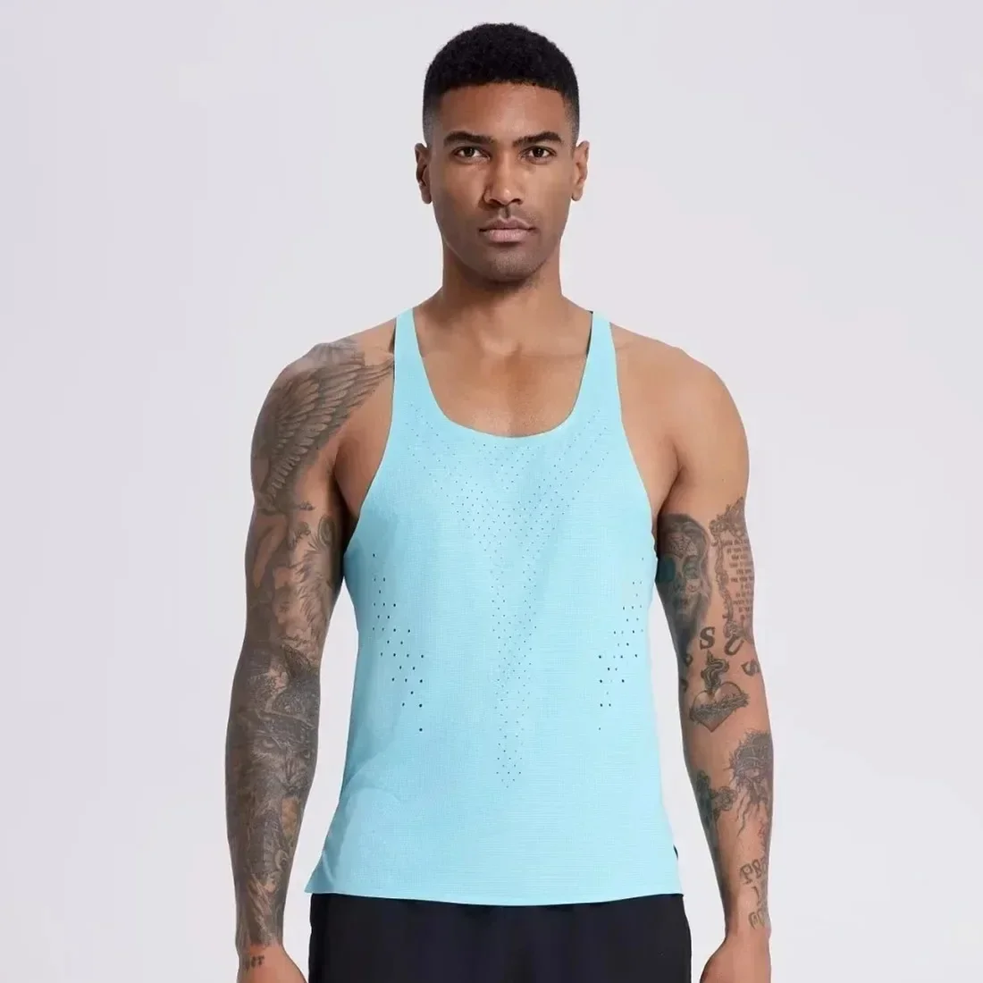 Mens Athletics Tank Top Running Vest Speed Sports Men Fitness Shirts Guys Athlete Track Field Marathon Sleeveless Clothing
Mens Athletics Tank Top Running Vest Speed Sports Men Fitness Shirts Guys Athlete Track Field Marathon Sleeveless Clothing