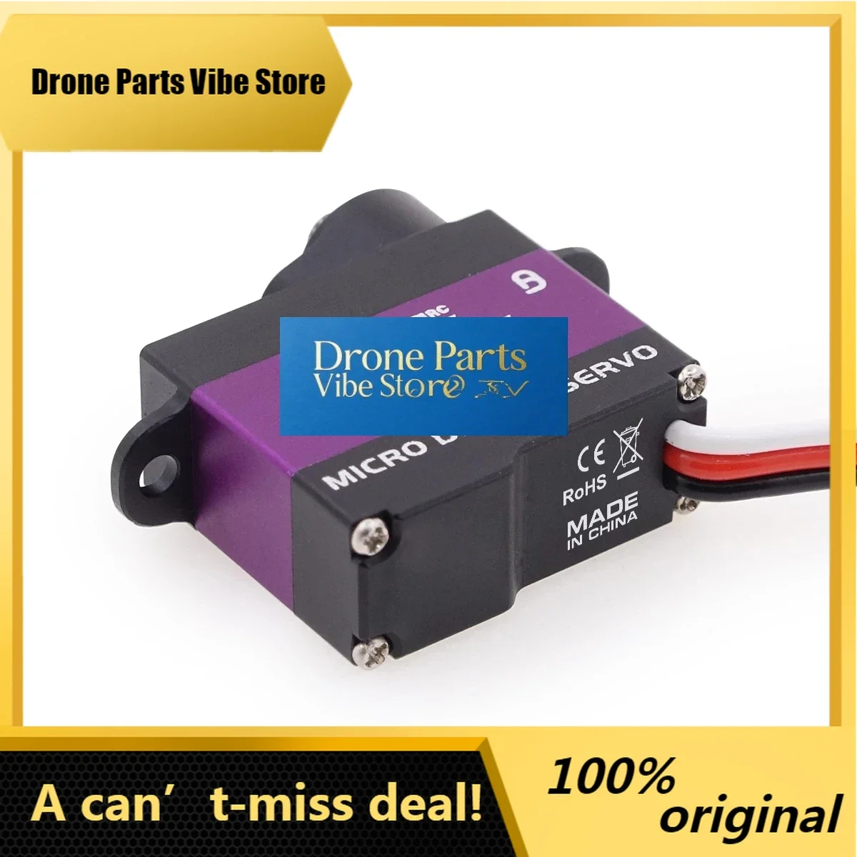 Drone PartsAGFRC A06CLS Aluminum Case 7g Titanium Gear 2.2KG 0.066Sec Super Fast Programmable Micro Servo For Mini Car GLR GLA M
Drone PartsAGFRC A06CLS Aluminum Case 7g Titanium Gear 2.2KG 0.066Sec Super Fast Programmable Micro Servo For Mini Car GLR GLA M