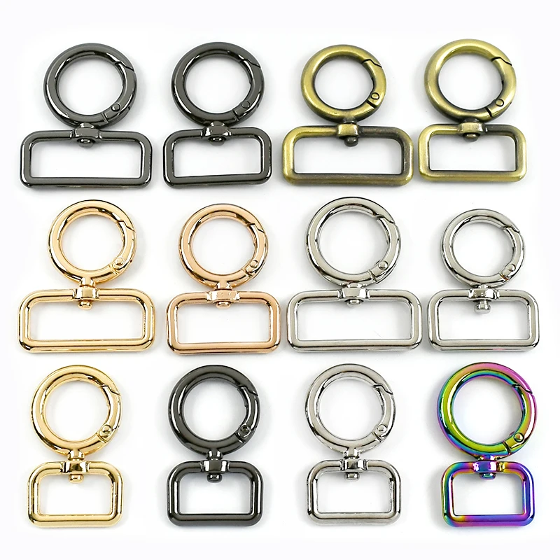 10/20Pcs Metal Bags Buckles 12-38mm Backpack Carabiner Clips Dog Collar Swivel Lobster Buckle Keychain Strap Spring O Ring Clasp
10/20Pcs Metal Bags Buckles 12-38mm Backpack Carabiner Clips Dog Collar Swivel Lobster Buckle Keychain Strap Spring O Ring Clasp