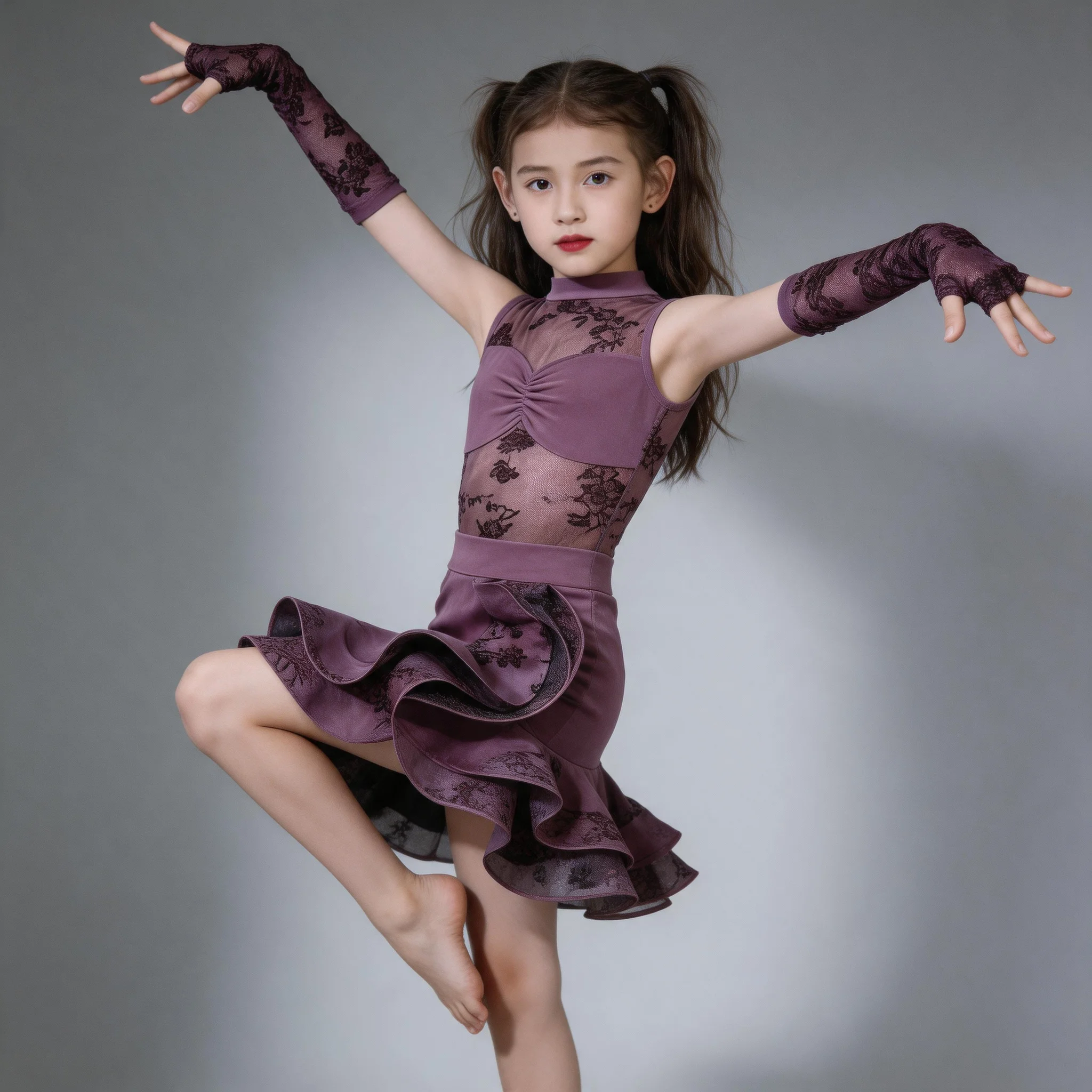 Kids Children Latin Dance Outfit Elegant High Grade Girls Autumn Winter Training Practice Dance Clothes Suit
Kids Children Latin Dance Outfit Elegant High Grade Girls Autumn Winter Training Practice Dance Clothes Suit