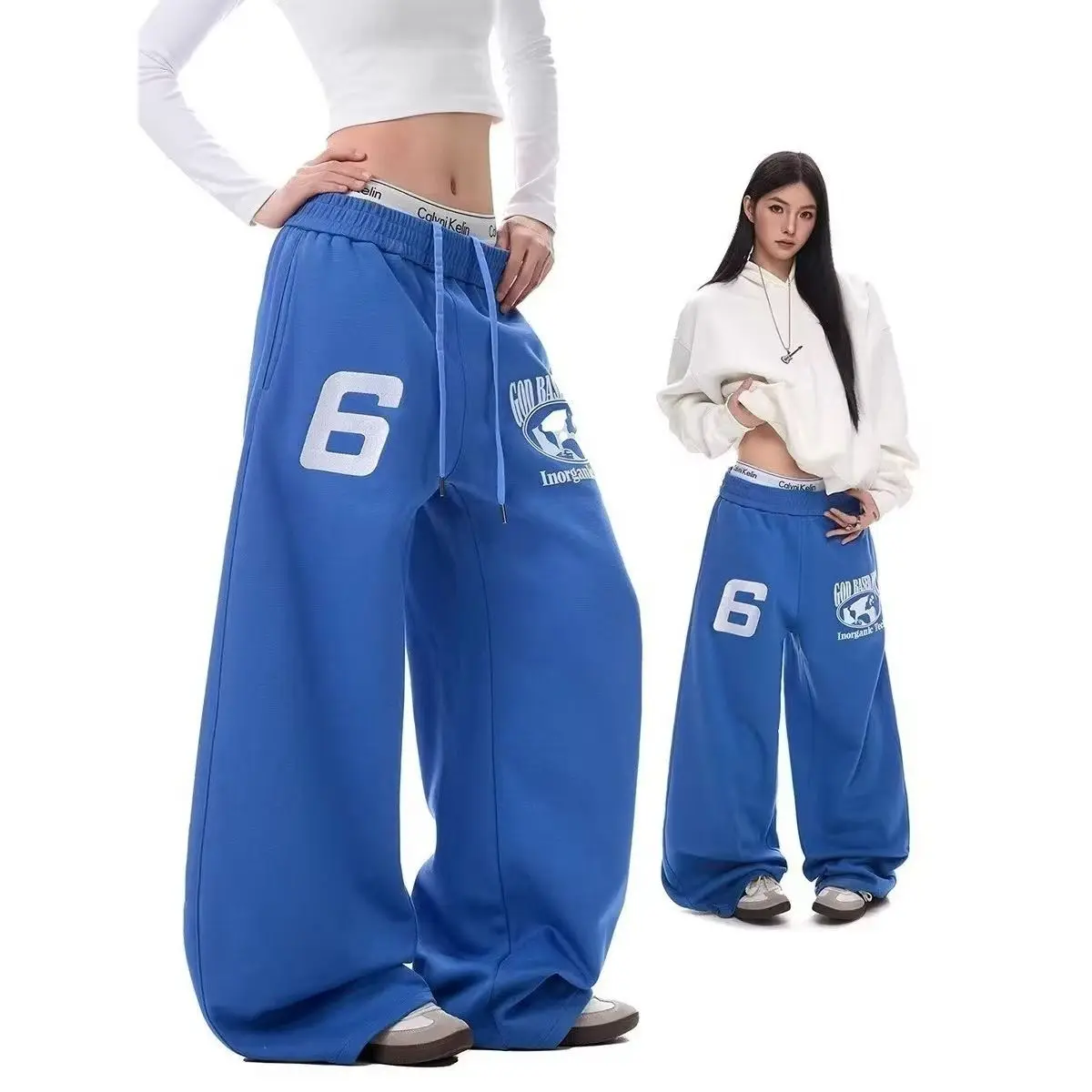 Retro American Men's Pants Loose Straight Wide Leg Printed Floing Embroidery Knife Casual Trousers for Youth
Retro American Men's Pants Loose Straight Wide Leg Printed Floing Embroidery Knife Casual Trousers for Youth