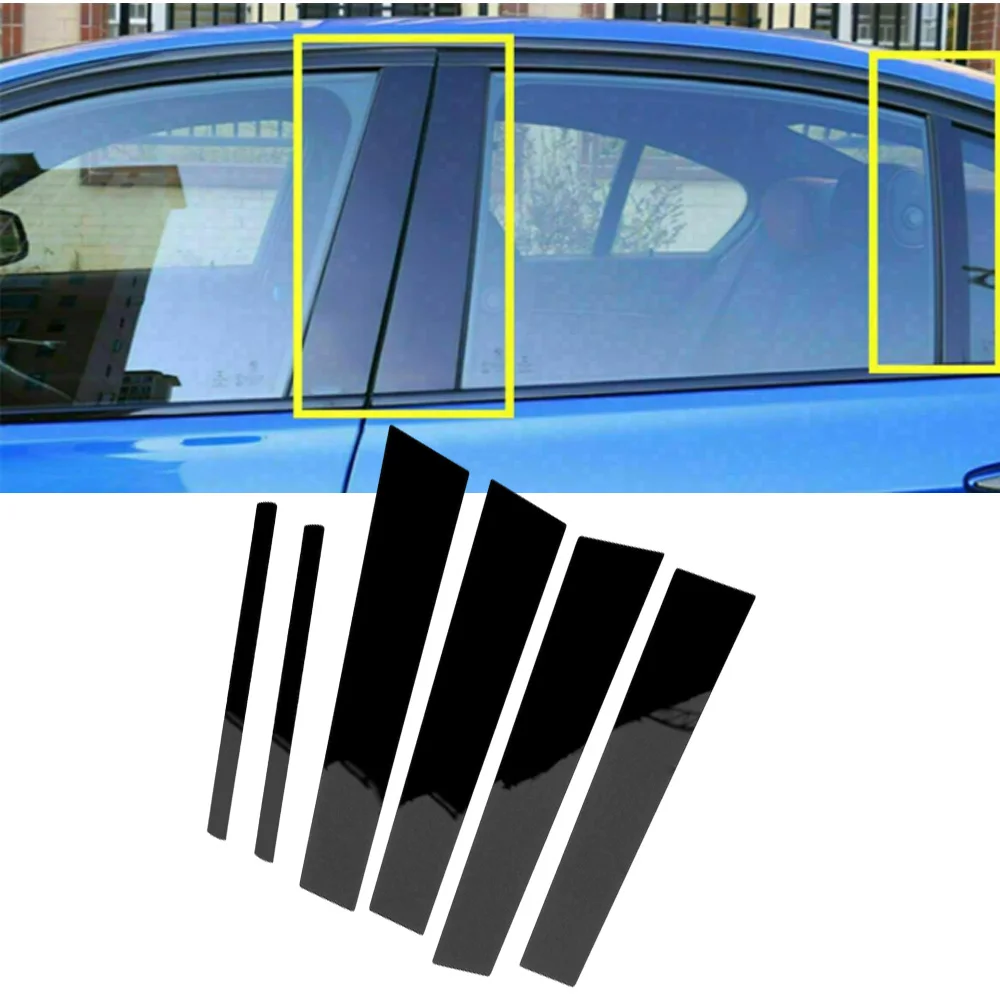 For Dodge Charger 2011 2012 2013 2014 2015 -2021 6Pcs Car Door Window Outer Pillar Posts Trim Covers Sticker Carbon Fiber Black
For Dodge Charger 2011 2012 2013 2014 2015 -2021 6Pcs Car Door Window Outer Pillar Posts Trim Covers Sticker Carbon Fiber Black