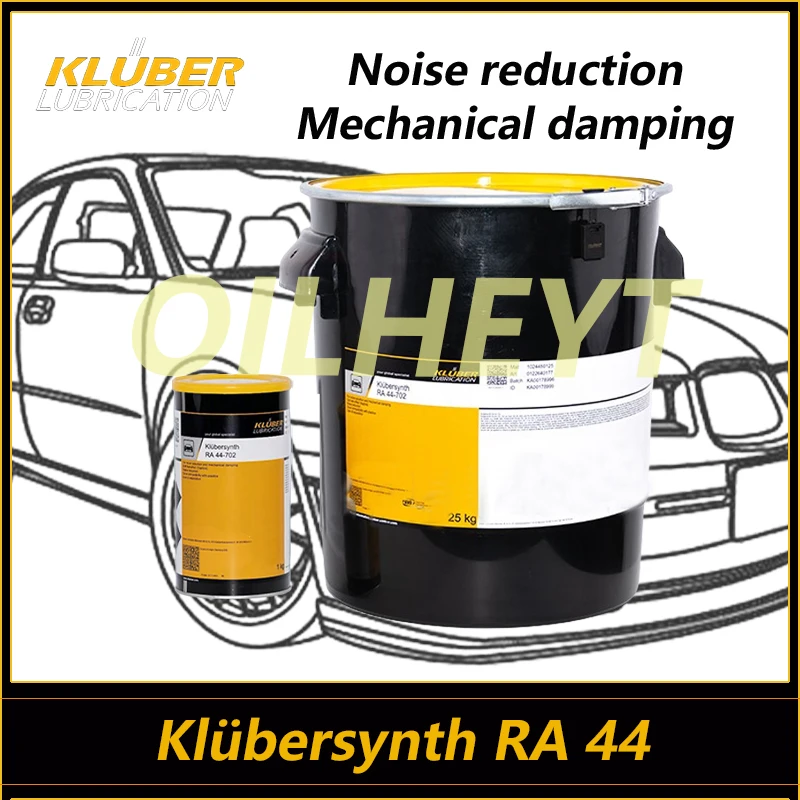Klübersynth RA 44-702, -1502, -3500, -3502 for Noise Reduction and Mechanical Damping
Klübersynth RA 44-702, -1502, -3500, -3502 for Noise Reduction and Mechanical Damping