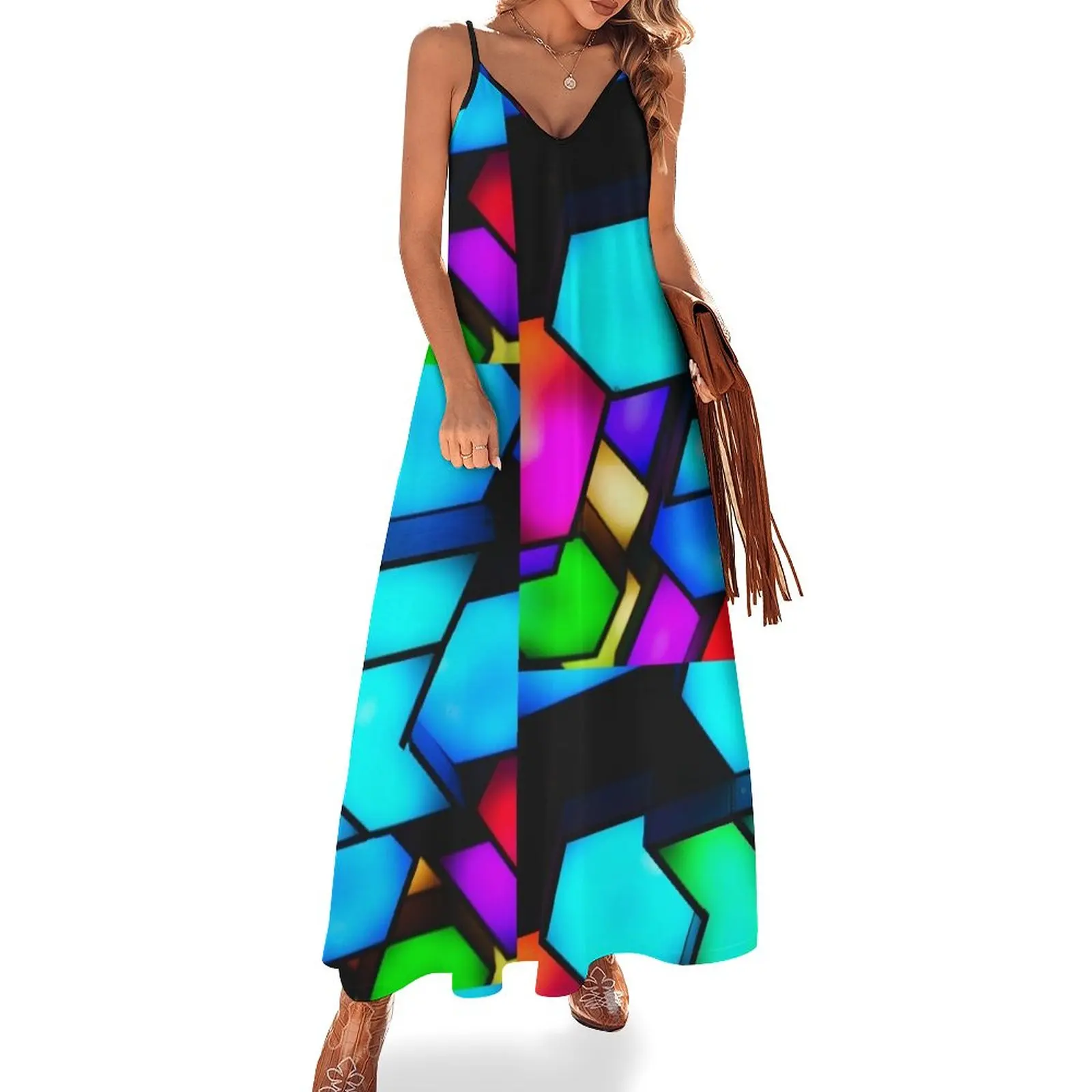 LED Lights Sleeveless Dress party dresses women elegant chic women dresses promotion
LED Lights Sleeveless Dress party dresses women elegant chic women dresses promotion