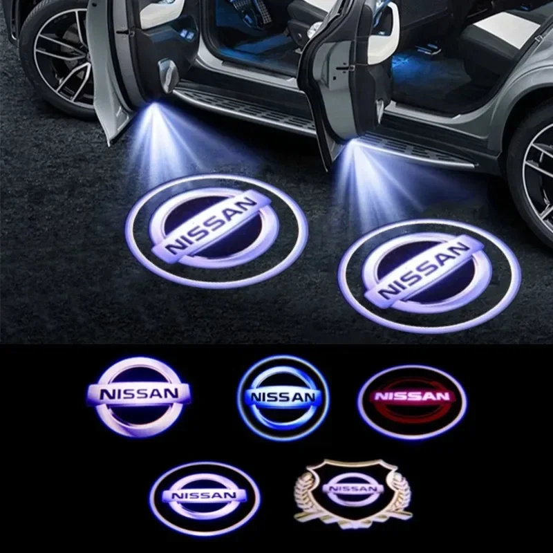 1 Pair Car Door Led Lights Welcome Lamp Projector Shadow Accessories for Nissan Patrol Teana Emblem Decor
1 Pair Car Door Led Lights Welcome Lamp Projector Shadow Accessories for Nissan Patrol Teana Emblem Decor