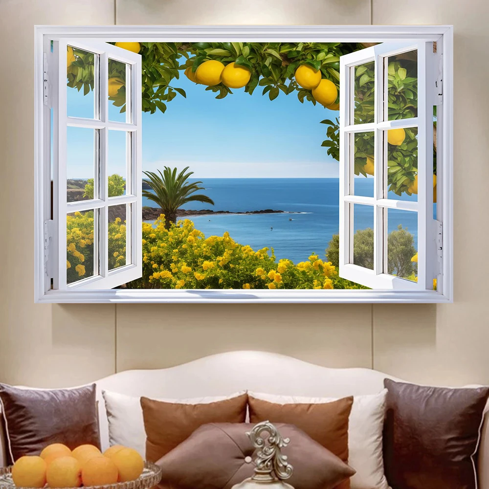 Open Window View Bear Lemons Tree Sea Tuscany Mountains Meadow Canvas Painting Print Landscape Rustic Poster Wall Art Home Decor
Open Window View Bear Lemons Tree Sea Tuscany Mountains Meadow Canvas Painting Print Landscape Rustic Poster Wall Art Home Decor