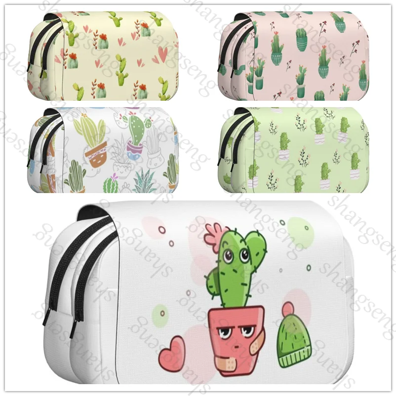 Pencil Case Double Flip Pencil Case School Supplies Children's Pencil Case Storage Cosmetic Bag Gift Cactus Cartoon
Pencil Case Double Flip Pencil Case School Supplies Children's Pencil Case Storage Cosmetic Bag Gift Cactus Cartoon