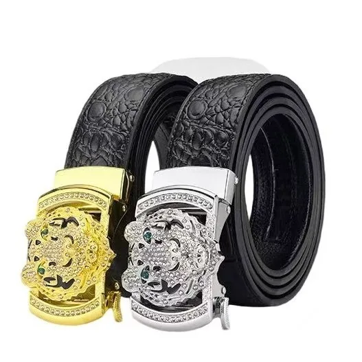2025 New Trendy Men's Automatic Buckle Belt Versatile for Business Tiger Head Design Domineering Style
2025 New Trendy Men's Automatic Buckle Belt Versatile for Business Tiger Head Design Domineering Style
