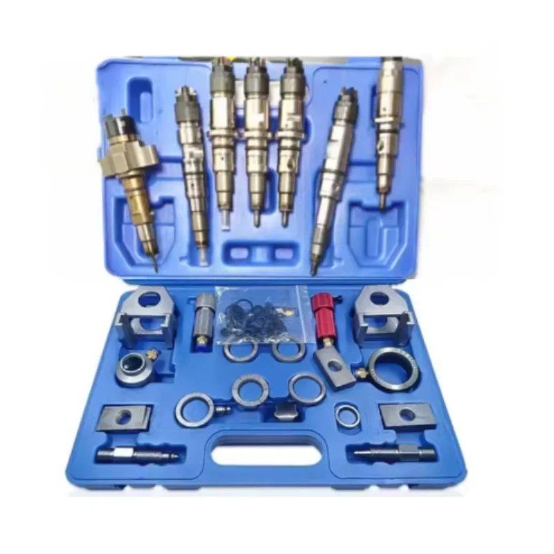 For Bosch Denso Cummins Diesel Common Rail Injector Fixture Oil Return Clamp Tool Sets
For Bosch Denso Cummins Diesel Common Rail Injector Fixture Oil Return Clamp Tool Sets