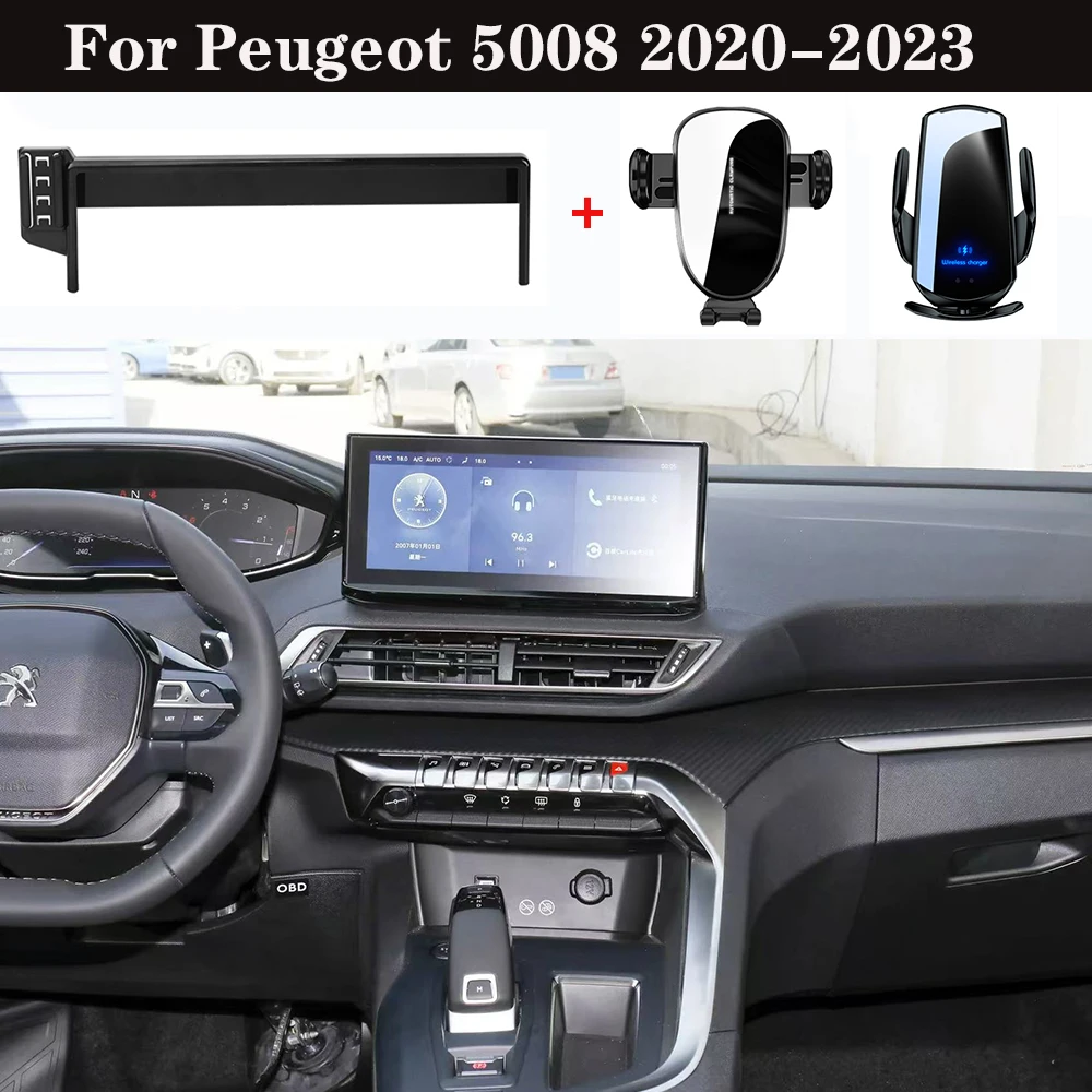 Car Phone Holder For Peugeot 5008 2020 - 2023 10-Inch Screen 15W Fixed Base Wireless Charging Stand Car Mobile Phone Mounts
Car Phone Holder For Peugeot 5008 2020 - 2023 10-Inch Screen 15W Fixed Base Wireless Charging Stand Car Mobile Phone Mounts