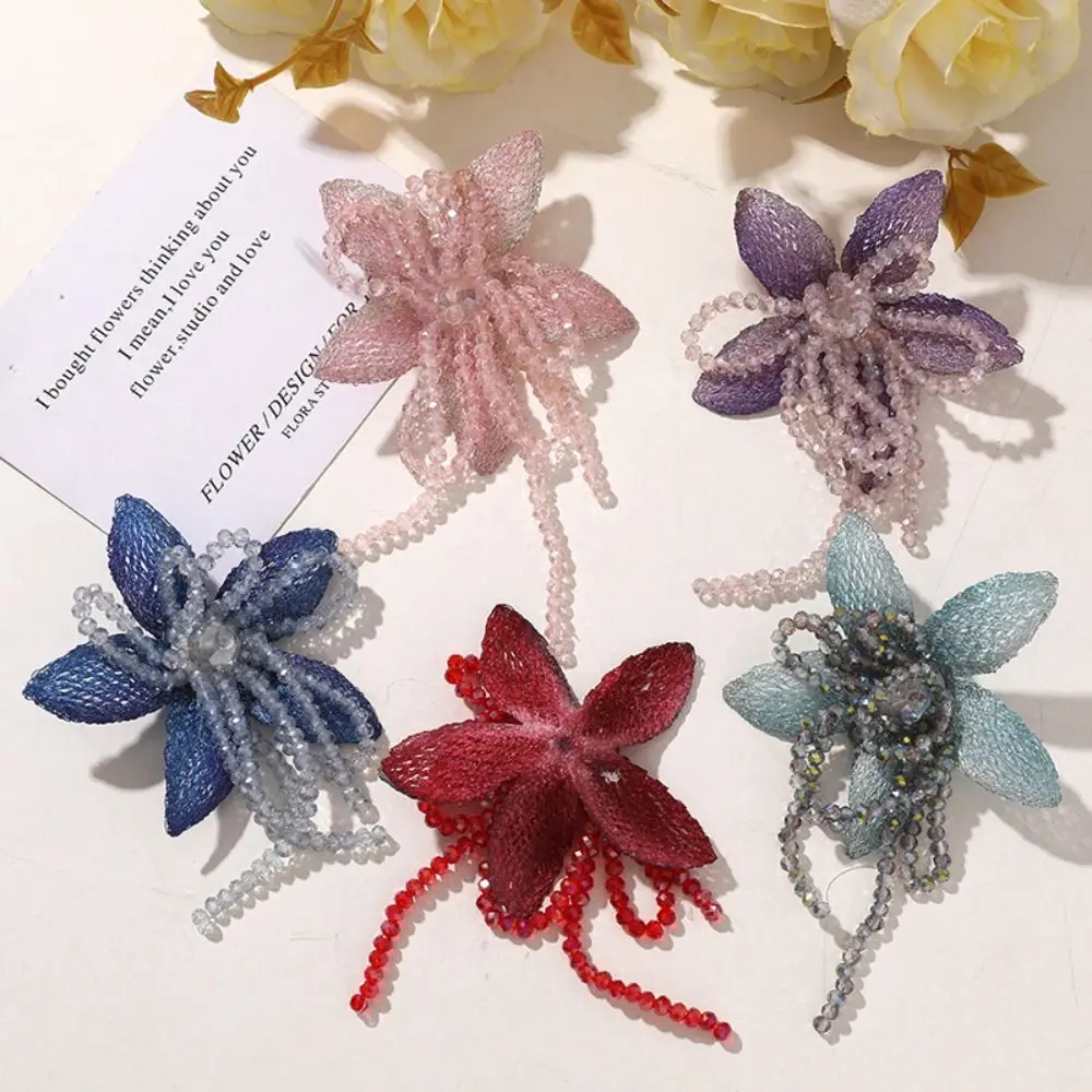 Fashion Crystal Beads DIY Sewing Decals Multi-layer Tassel Studded Patch Handmade Y2K Crystal Patch Corsage Accessory
Fashion Crystal Beads DIY Sewing Decals Multi-layer Tassel Studded Patch Handmade Y2K Crystal Patch Corsage Accessory