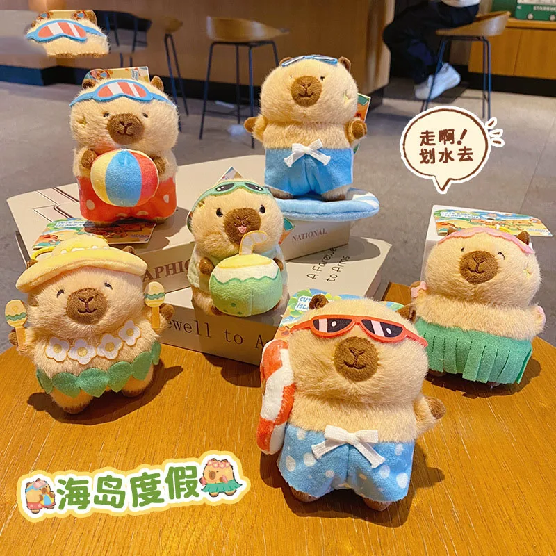 Creative Cartoon Capybara Island Vacation Plush Charm Adorable Goofy Anime Figures Fun Unique Gifts For Birthday And Festivals
Creative Cartoon Capybara Island Vacation Plush Charm Adorable Goofy Anime Figures Fun Unique Gifts For Birthday And Festivals