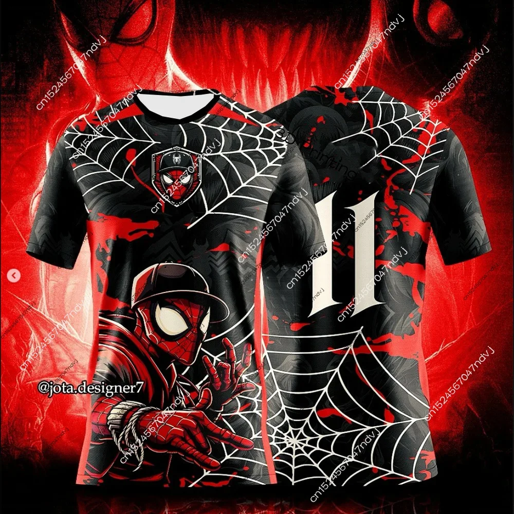 Marvel Spider-Man 3D Print Sports Quick Dry Breathable Men Tshirt Football Jersey Baby Parent-child Outfit Boy Girl Short Sleeve
Marvel Spider-Man 3D Print Sports Quick Dry Breathable Men Tshirt Football Jersey Baby Parent-child Outfit Boy Girl Short Sleeve