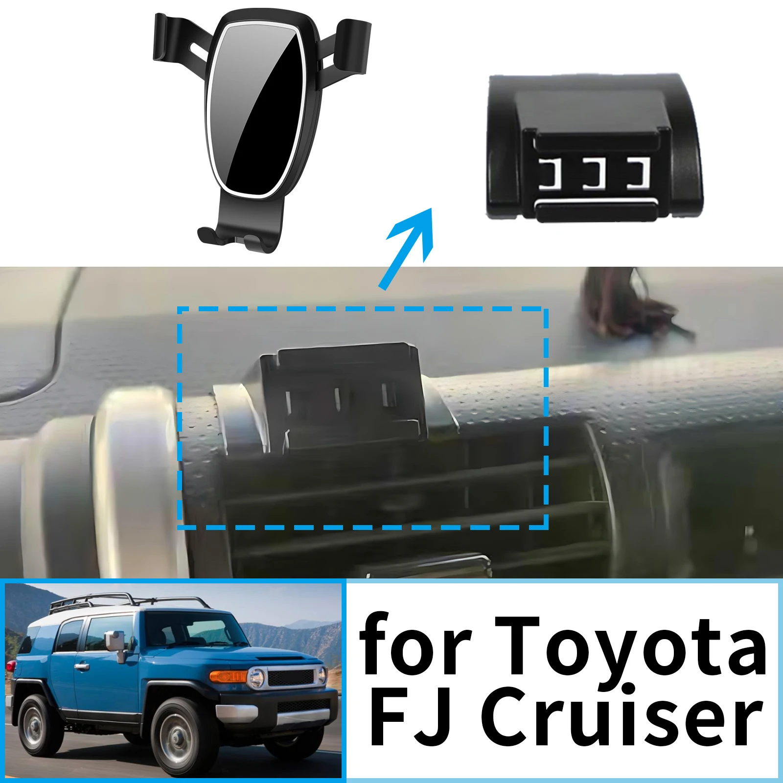 fit for Toyota FJ Cruiser Navigation Bracke Screen Base Phone Holder Mount Car accessoires
fit for Toyota FJ Cruiser Navigation Bracke Screen Base Phone Holder Mount Car accessoires