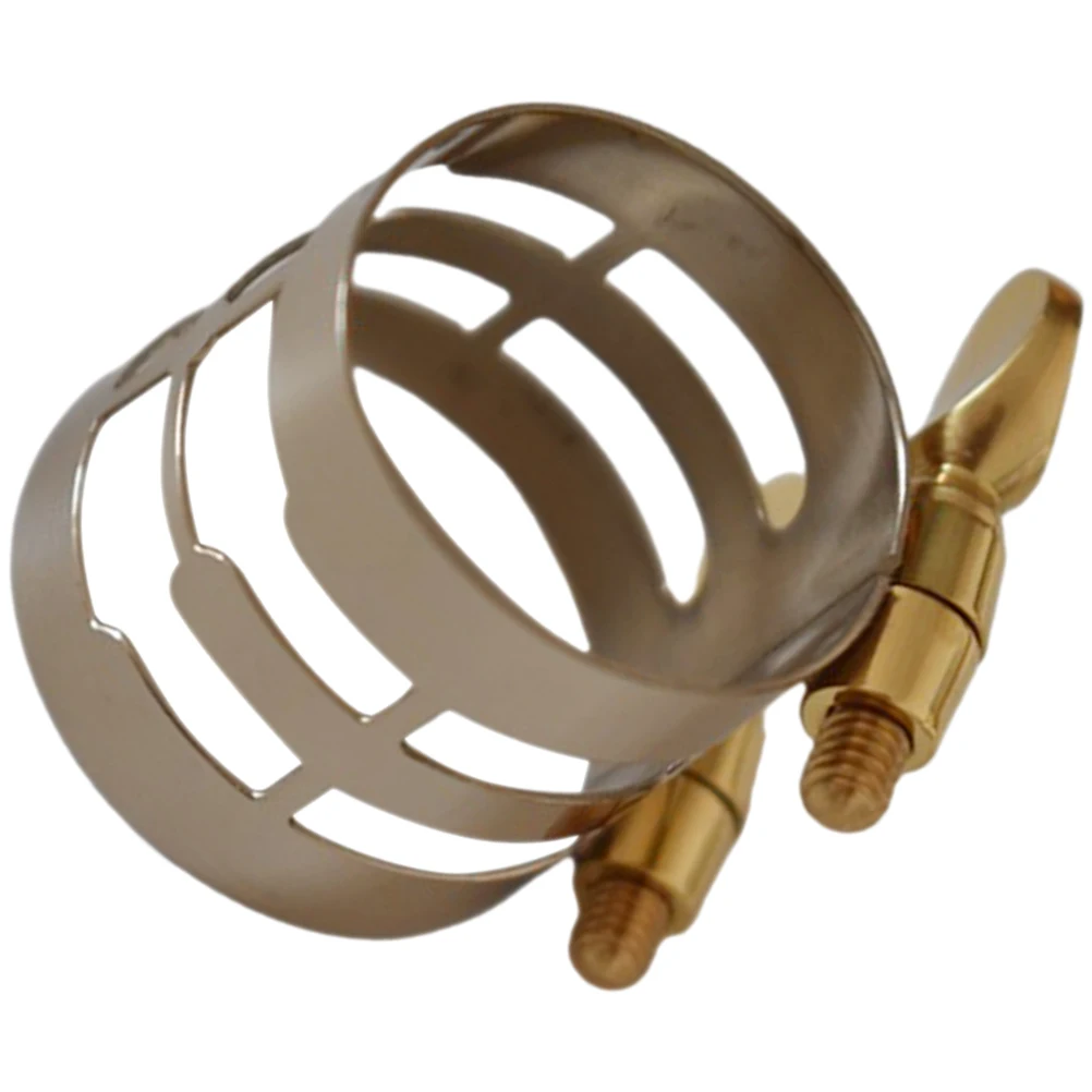 Sturdy Metal Saxophone Ligature Clip Durable Adjustable For Alto Clarinet Wind Instrument Parts Accessories Sax Clips Fastener
Sturdy Metal Saxophone Ligature Clip Durable Adjustable For Alto Clarinet Wind Instrument Parts Accessories Sax Clips Fastener