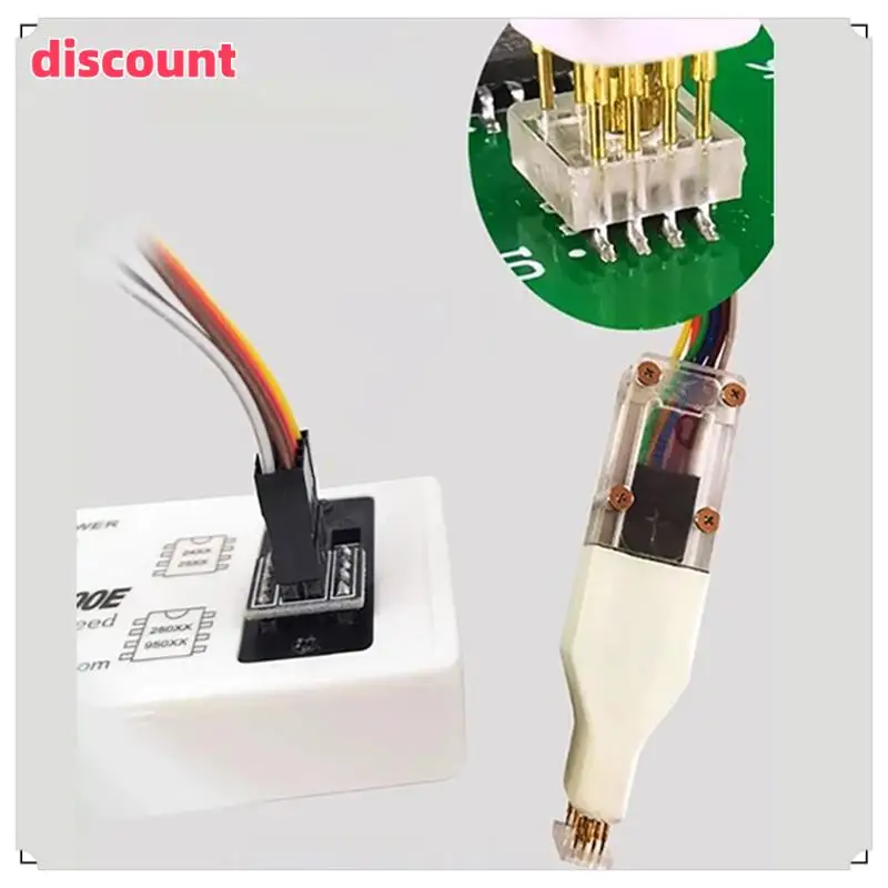 Classic-1Pcs Sop8 Chip Download Burn Write Probe Spring Needle Flash Eeprom Chip Burner Cable
Classic-1Pcs Sop8 Chip Download Burn Write Probe Spring Needle Flash Eeprom Chip Burner Cable