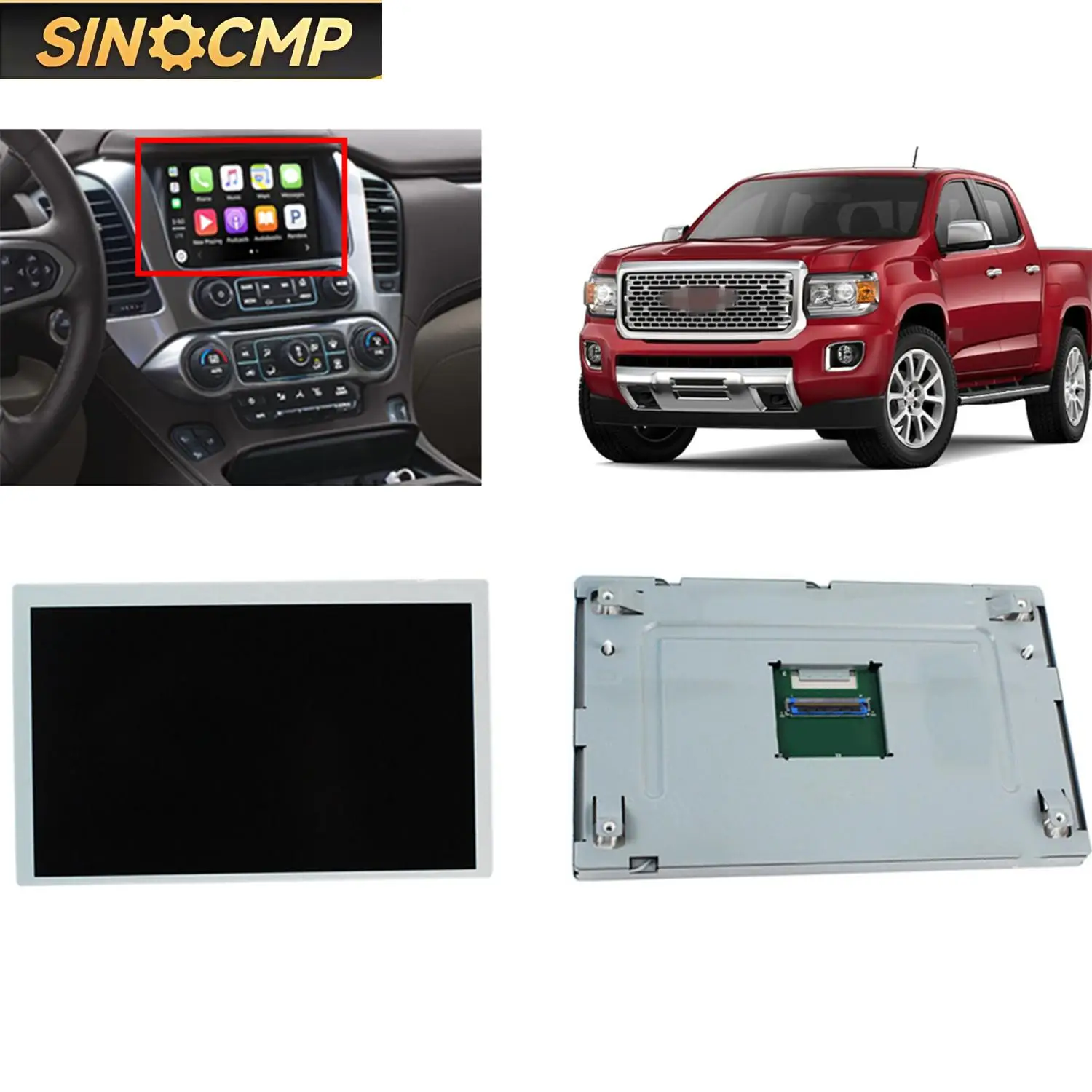 DJ080PA-01A LCD Display Touch-Screen For Chevrolet / GMC 2015-2018 Silverado Suburban Tahoe / Yukon Sierra Glass Digitizer 1Pc
DJ080PA-01A LCD Display Touch-Screen For Chevrolet / GMC 2015-2018 Silverado Suburban Tahoe / Yukon Sierra Glass Digitizer 1Pc