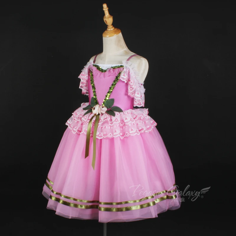 Off Shoulder Long TUTU Ballet Dress Girls Pink Flower Stage Show Dance Costume Women Adult Lace Team Performance Dancing Clothes
Off Shoulder Long TUTU Ballet Dress Girls Pink Flower Stage Show Dance Costume Women Adult Lace Team Performance Dancing Clothes