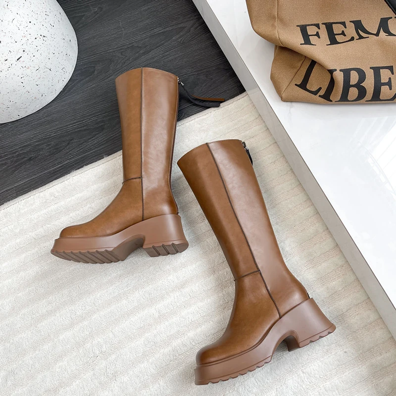 Black Thick Heels Elastic Micro Knee High Boots For Women Punk Style Autumn Winter Chunky Platform High Boots Party Shoes Ladies
Black Thick Heels Elastic Micro Knee High Boots For Women Punk Style Autumn Winter Chunky Platform High Boots Party Shoes Ladies