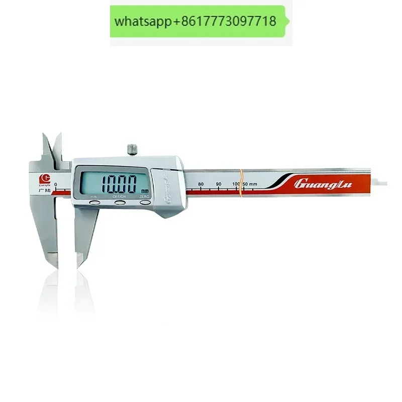 Guanglu digital display vernier caliper 0-150 200 300MM metal shell stainless steel electronic vernier caliper
Guanglu digital display vernier caliper 0-150 200 300MM metal shell stainless steel electronic vernier caliper