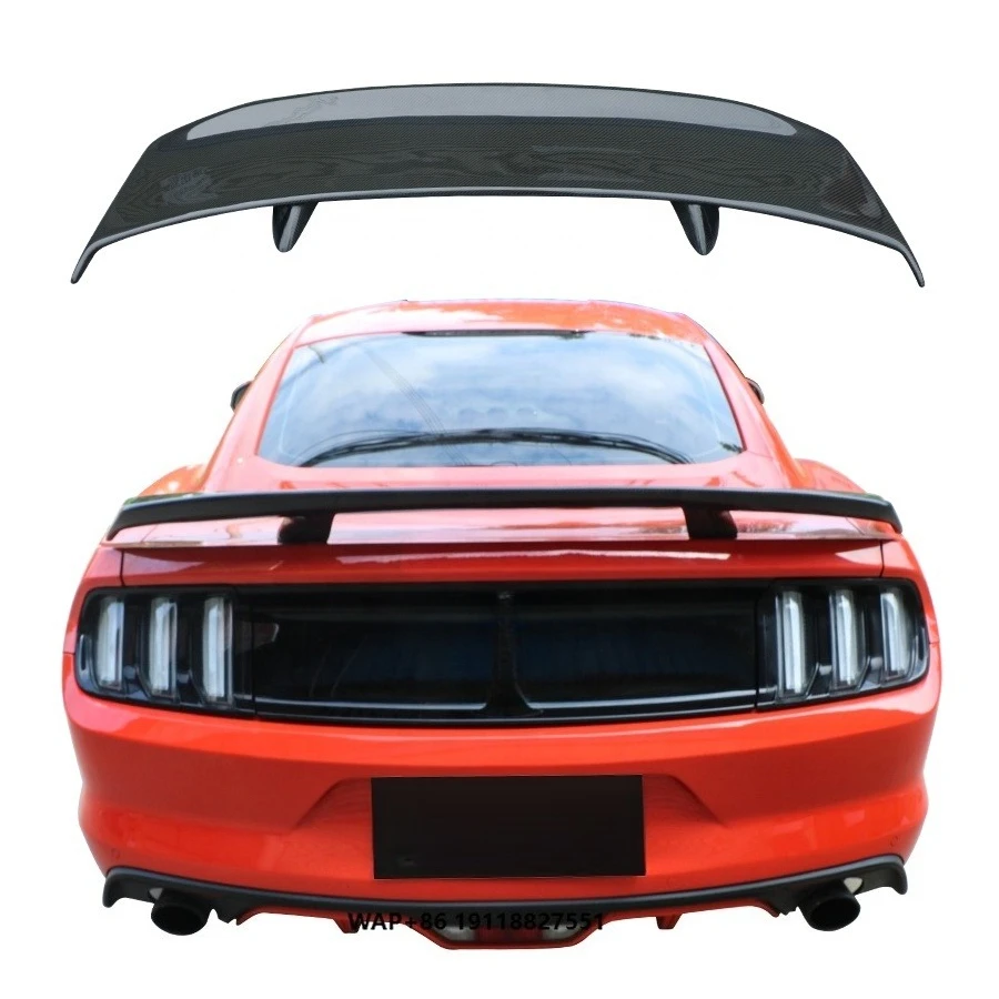 High Quality Carbon Fiber Rear Spoiler for Mustang 2015-2023 Perfect Fit Tail Wing Auto Parts
High Quality Carbon Fiber Rear Spoiler for Mustang 2015-2023 Perfect Fit Tail Wing Auto Parts