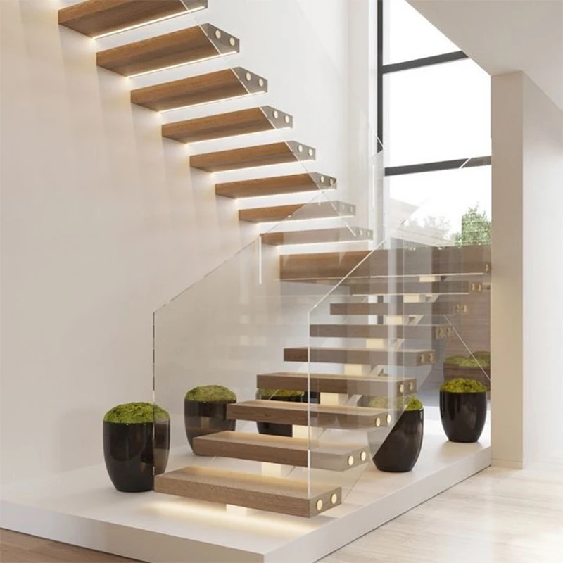 Modern Design Glass Interior Stairs Interior Steel Custom Interior Floating Stairs
Modern Design Glass Interior Stairs Interior Steel Custom Interior Floating Stairs