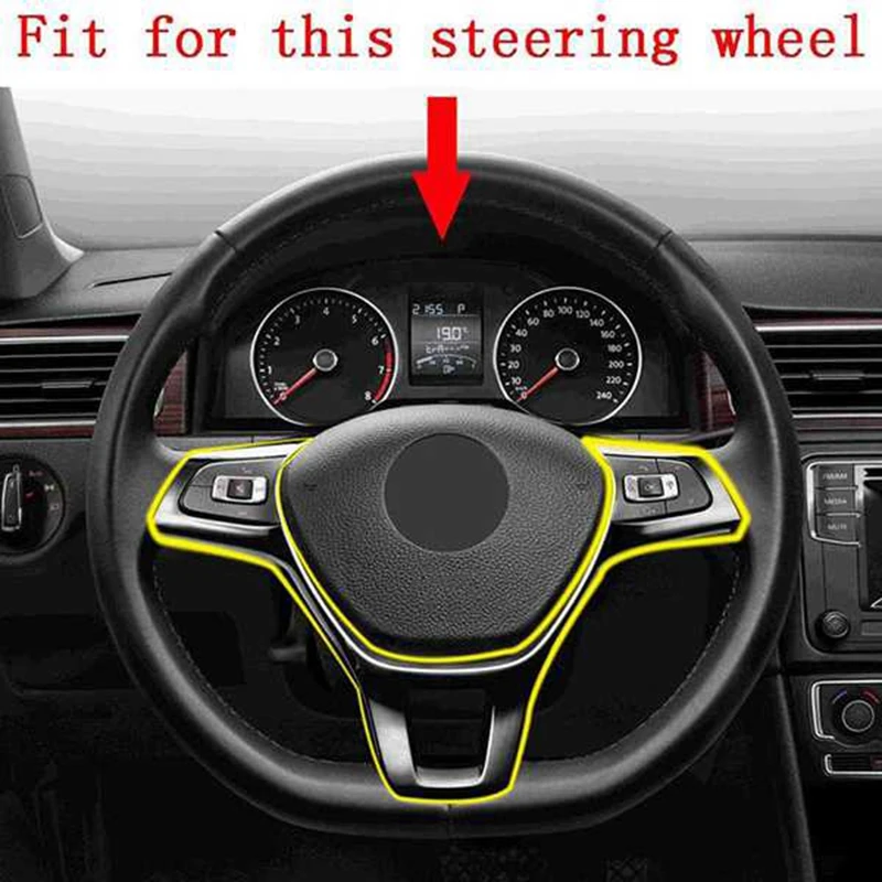 A51K-Car Steering Wheel Cover Carbon Fiber Steering Wheel Decorative Frame For Golf 7 MK7 POLO- 2014-2016 MK6 2017
A51K-Car Steering Wheel Cover Carbon Fiber Steering Wheel Decorative Frame For Golf 7 MK7 POLO- 2014-2016 MK6 2017