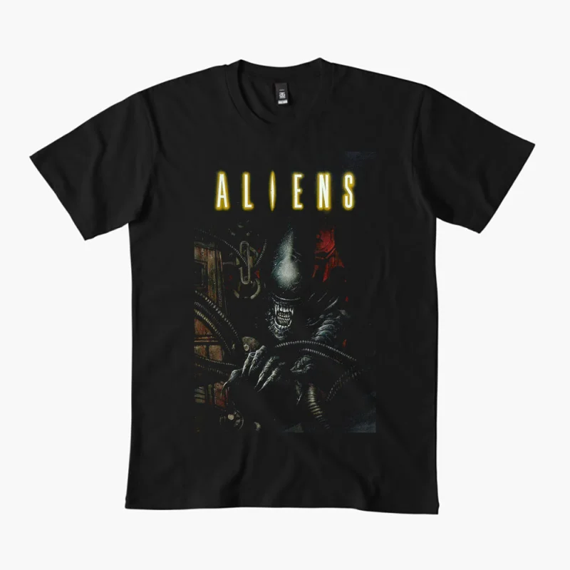 80s Retro Sic fi Alien Gift T Shirt Weyland Yutani Lv 426 Xenomorph Graphic Clothes 0312 100% cotton print All size tops S-6XL
80s Retro Sic fi Alien Gift T Shirt Weyland Yutani Lv 426 Xenomorph Graphic Clothes 0312 100% cotton print All size tops S-6XL