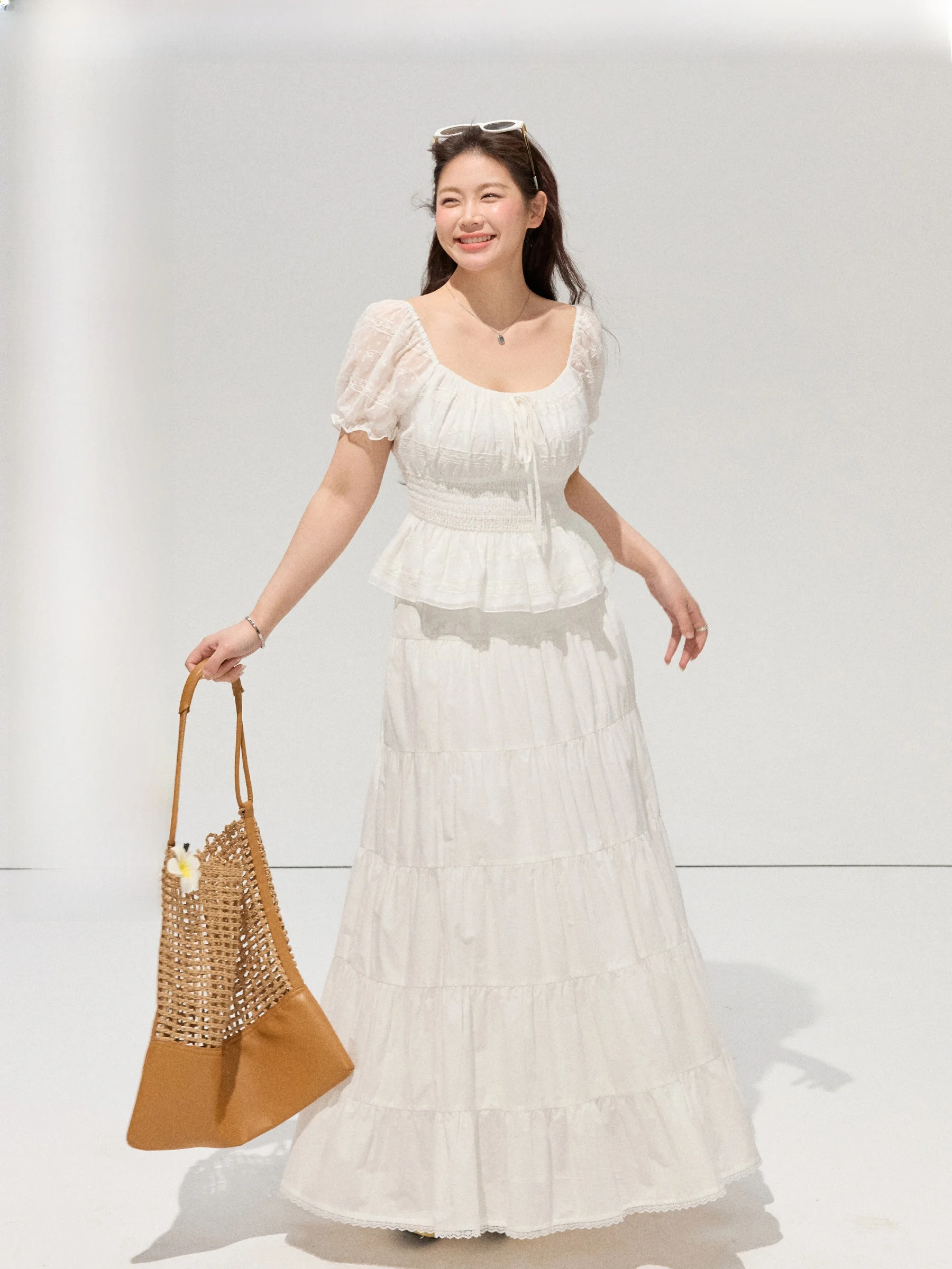 Комплект из блузки и юбки больших размеров Sweet Sle от Jululook, полиэстер, весна-лето, модный комплект одежды больших размеров
Комплект из блузки и юбки больших размеров Sweet Sle от Jululook, полиэстер, весна-лето, модный комплект одежды больших размеров