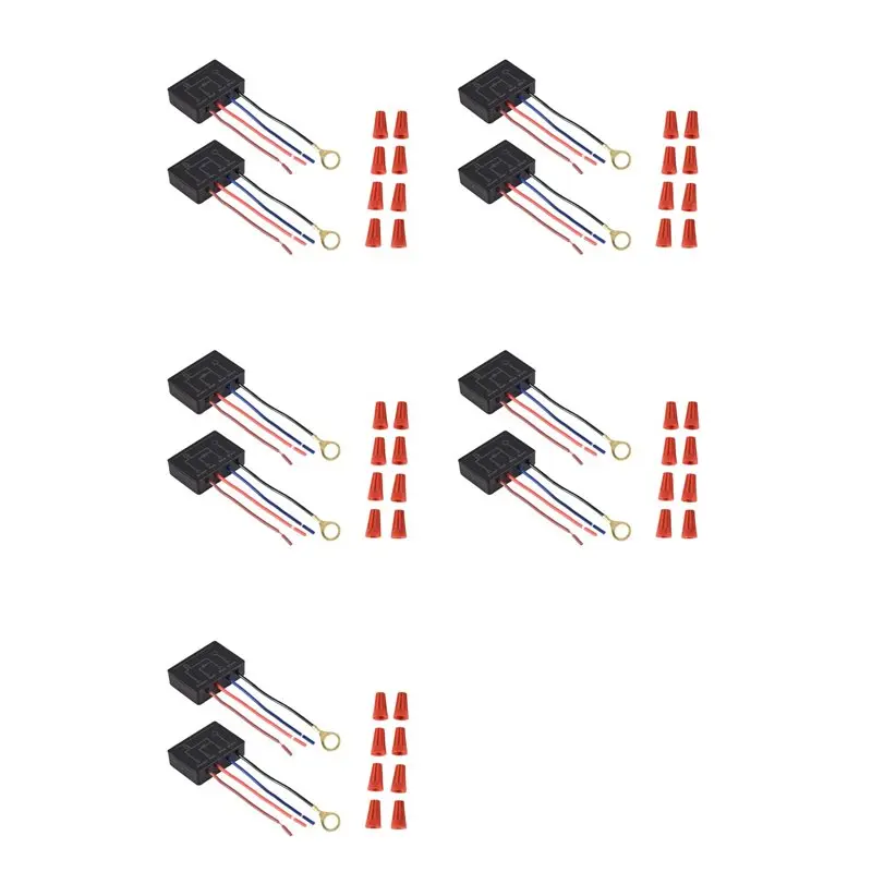 Y50A-Touch Lamp Switch 10 Pack,Touch Lamp Control Module For Dimmable LED,Bulbs,Lamp Switch Replacement Kit With Wiring Caps
Y50A-Touch Lamp Switch 10 Pack,Touch Lamp Control Module For Dimmable LED,Bulbs,Lamp Switch Replacement Kit With Wiring Caps