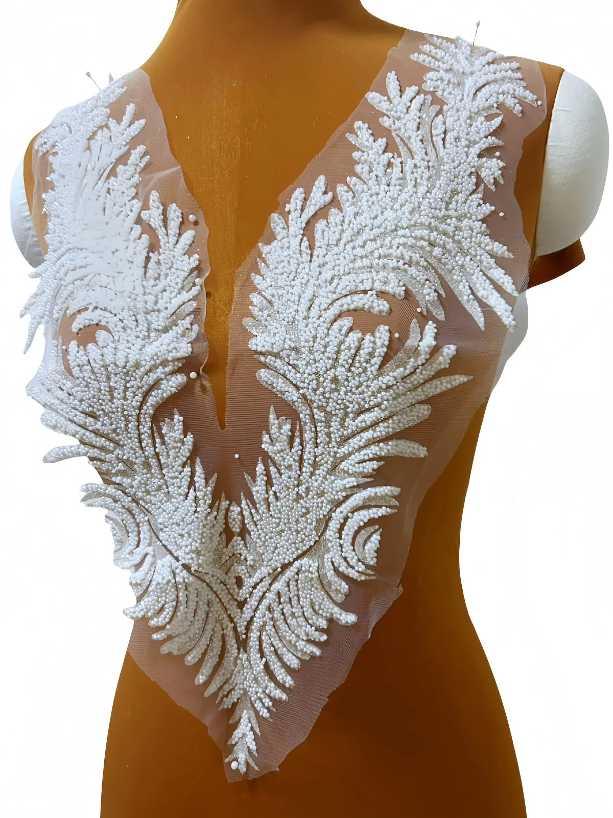 Chest Neck Ornament Clothes Sequins Patches Appliques V shape Decorative,Sewing For Design Diy Wedding Evening Dress Prom Gown
Chest Neck Ornament Clothes Sequins Patches Appliques V shape Decorative,Sewing For Design Diy Wedding Evening Dress Prom Gown