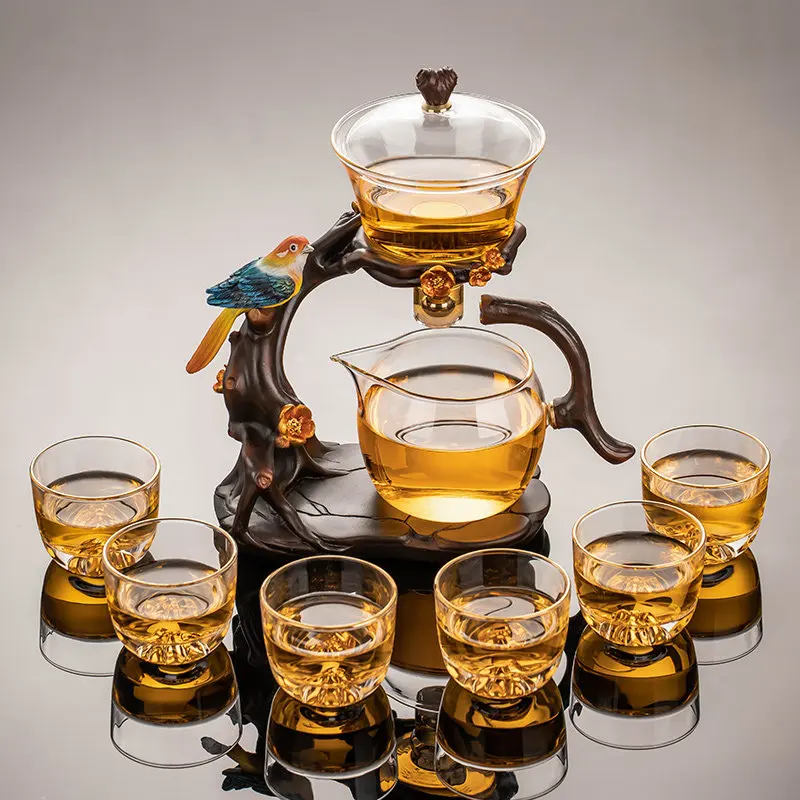2026 New Glass Automatic Tea Set Household Light Luxury High-end Tea Cup Magnetic Teapot Tea Brewing Artifact
2026 New Glass Automatic Tea Set Household Light Luxury High-end Tea Cup Magnetic Teapot Tea Brewing Artifact
