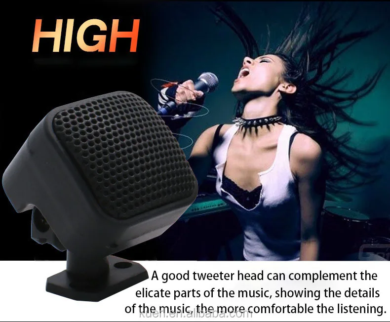 Hot 004A 4OHM 5khz-20khz Super Dom Tweeter Mini High Power Neodymium Magnet Silk Diaphragm Car Tweeter Speaker with clear voice
Hot 004A 4OHM 5khz-20khz Super Dom Tweeter Mini High Power Neodymium Magnet Silk Diaphragm Car Tweeter Speaker with clear voice