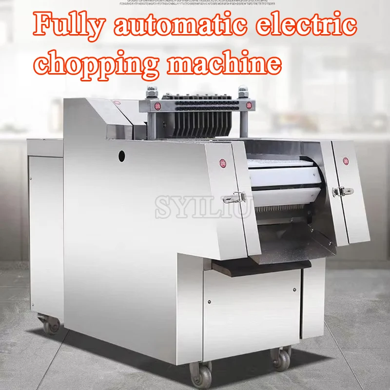 Машина для нарезки курицы и утки, коммерческая, для рыбы, свиных ребер, свиных ножек, замороженного мяса, для нарезки кубиками и измельчения, малая.
Машина для нарезки курицы и утки, коммерческая, для рыбы, свиных ребер, свиных ножек, замороженного мяса, для нарезки кубиками и измельчения, малая.