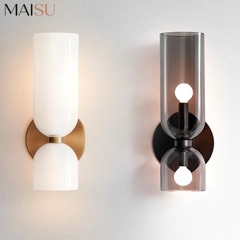 Nordic Luxury Wall Lamp Minimalist Creative Glass Wall Lamp Hallway Foyer Bedroom Living Room Bedside Lamp Study Art Light
Nordic Luxury Wall Lamp Minimalist Creative Glass Wall Lamp Hallway Foyer Bedroom Living Room Bedside Lamp Study Art Light