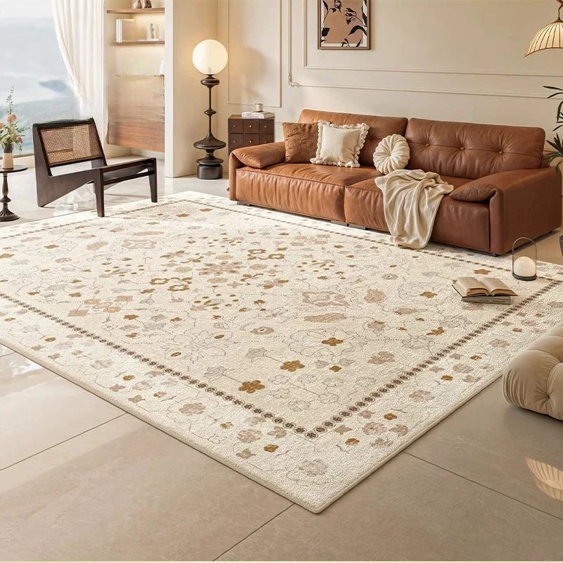 Retro Style Carpets for Living Room Persian Ethnic Style Bedroom Decor Carpet Cream Fluffy Soft Bedside Rug Home Plush Floor Mat
Retro Style Carpets for Living Room Persian Ethnic Style Bedroom Decor Carpet Cream Fluffy Soft Bedside Rug Home Plush Floor Mat